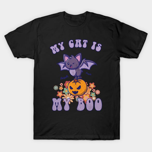 My cat is my boo T-Shirt by Dieowl